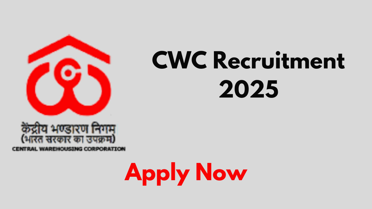 CWC Recruitment 2025: Online Applications Open for Consultant Position