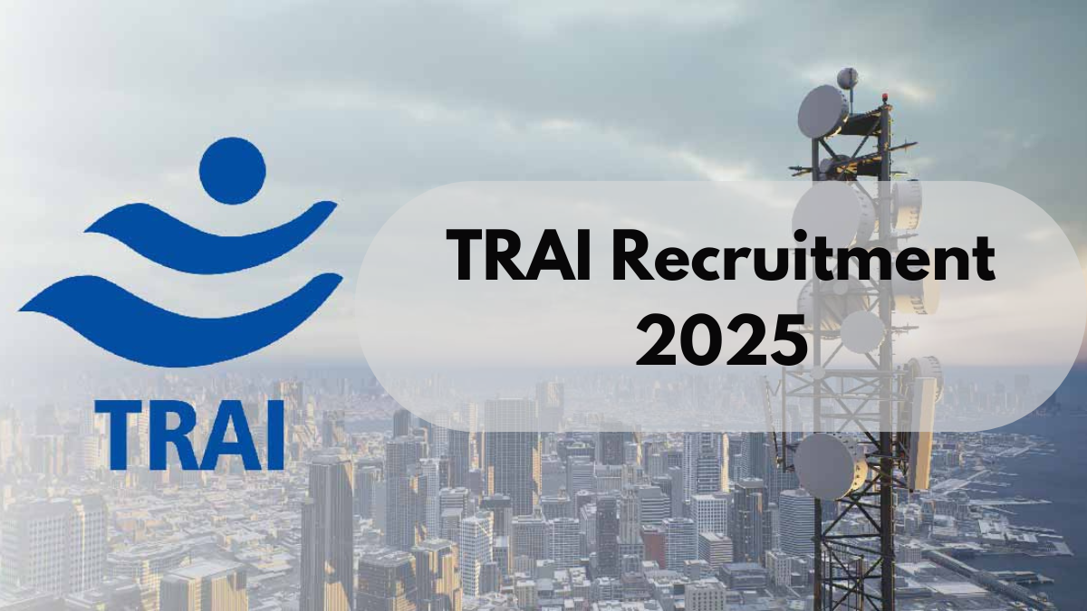 TRAI Recruitment 2025: Part-Time Medical Officer Role Open with ₹60,000 Salary